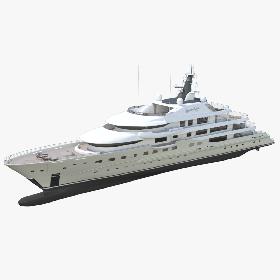 Here Comes The Sun Yacht model